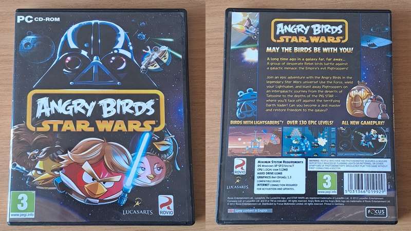 PC Game : Angry Birds -  Star Wars