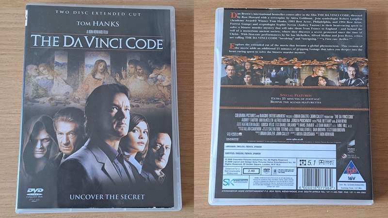 DVD : The Da Vinci Code - 2 disc extended cut