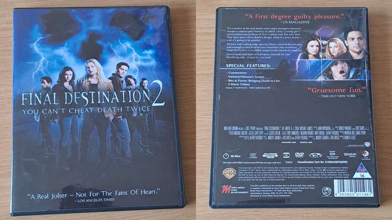 DVD : Final destination 2