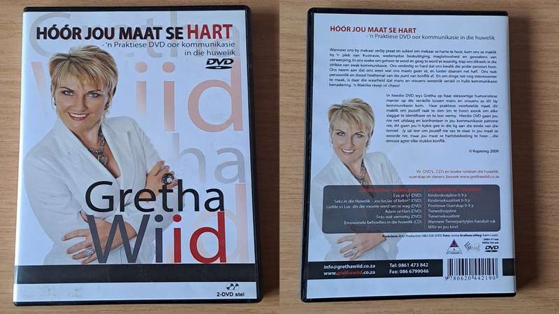 2 Disk CD : Gretha Wiid - Hoor jou maat se hart
