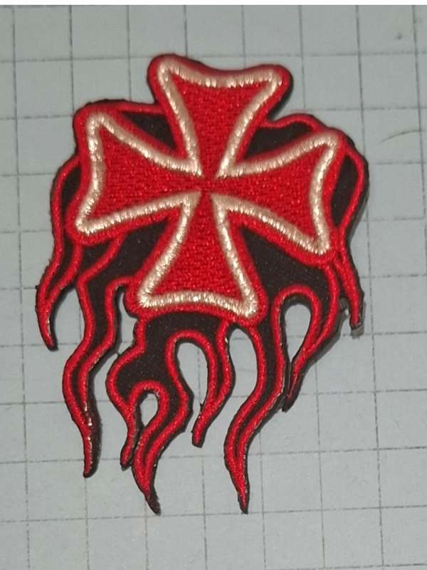 Patch  -  Red & black