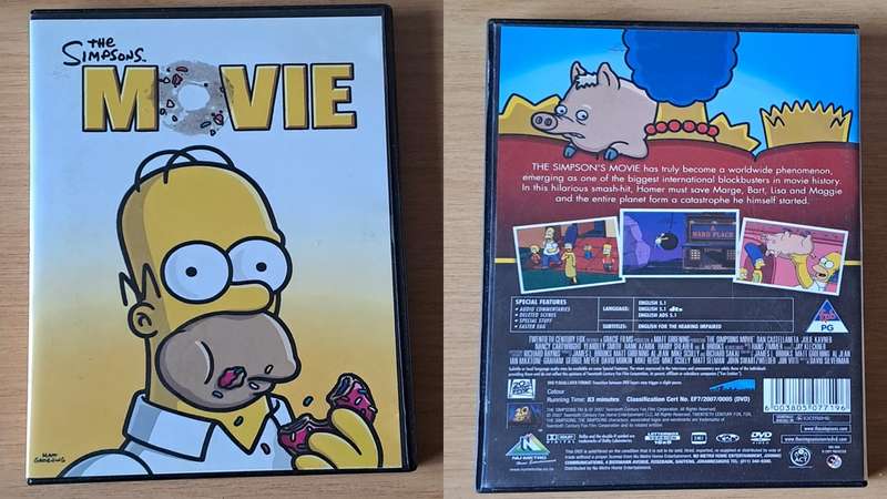 DVD : The Simpsons movie