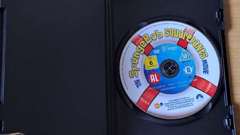DVD : The SpongeBob Squarepants movie