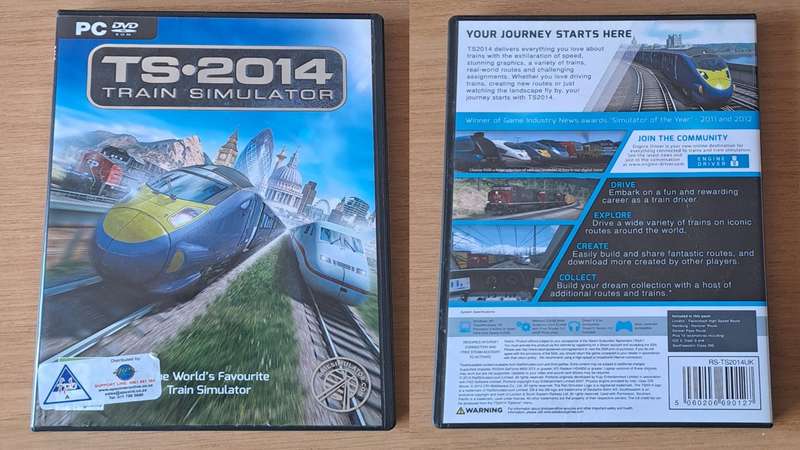 PC Game : Simulation - TS 2014 -  Train simulator