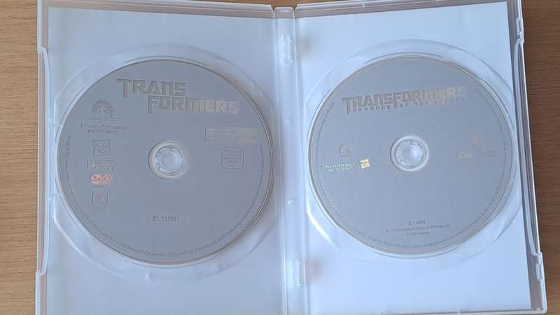 2 DVD Set : Transformers + Transformers: Revenge of the fallen