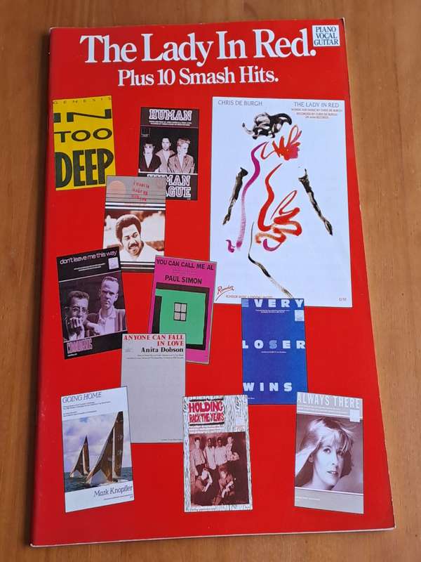 The Lady in Red -  Plus 10 Smash Hits - Compiled by Peter Evans - 1986