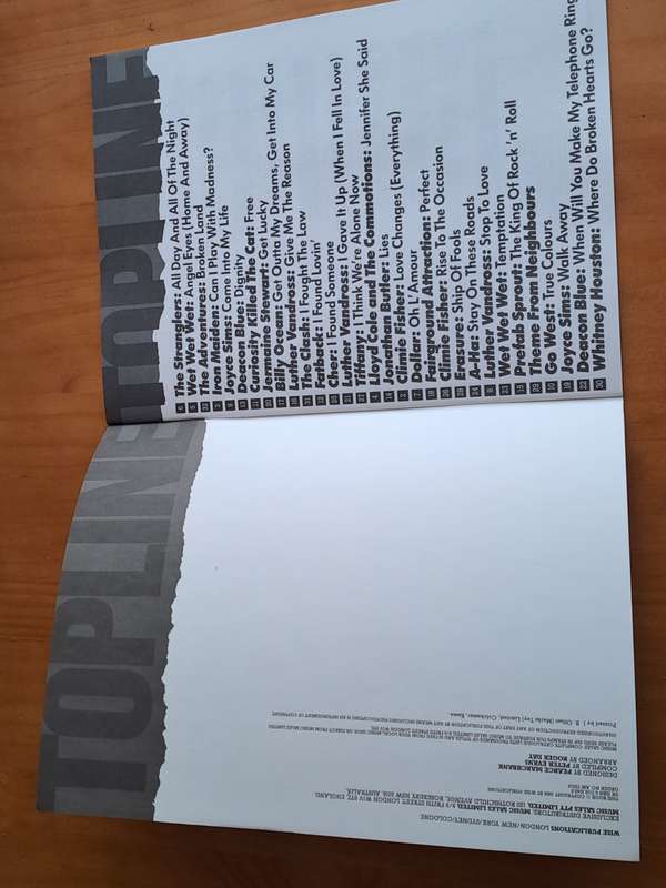 Topline -  Book Three - 1988 -  30 - Melody line arrangements with chord symbols and full lyrics