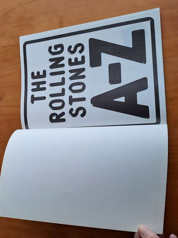 The Rolling Stones A-Z - by Sue Weiner, Lisa Howard - 1984