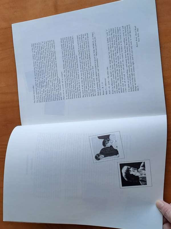 The Rolling Stones A-Z - by Sue Weiner, Lisa Howard - 1984