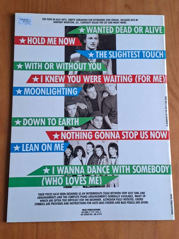 Pop hits 6  - 1987