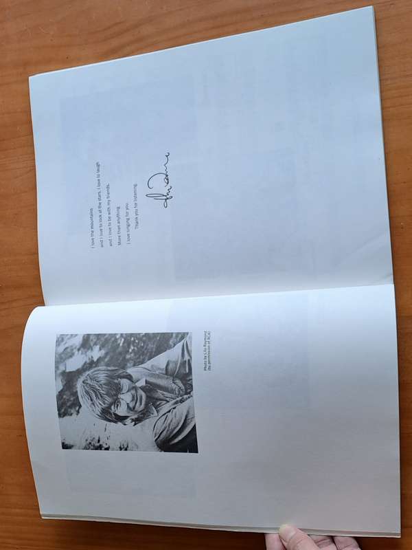 The John Denver songbook - 1971 (?)