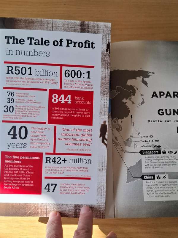 Hennie van Vuuren - Apartheid Guns and Money  A tale of profit - Softcover -  p624