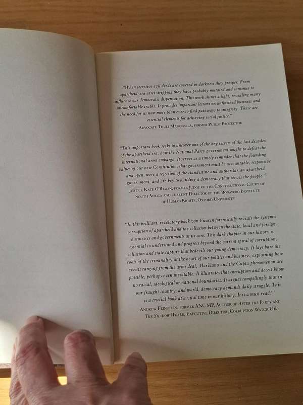 Hennie van Vuuren - Apartheid Guns and Money  A tale of profit - Softcover -  p624