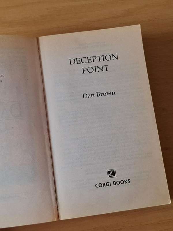 Dan Brown -  Deception point -  Softcover - p585