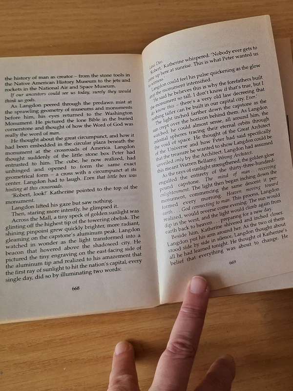 Dan Brown -  The lost symbol -  Softcover - p670