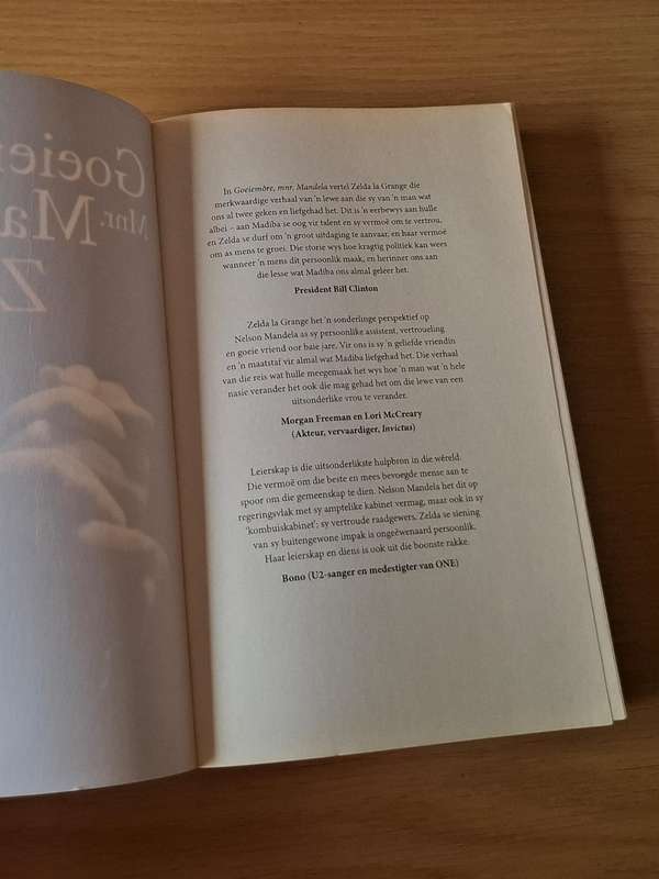Zelda la Grange - Goeiemôre, mnr Mandela -  Softcover - p147