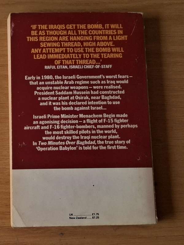 Amos Perlmutter, Michael I. Handel, Uri Bar-Joseph - Two Minutes Over Baghdad: The True Story of the