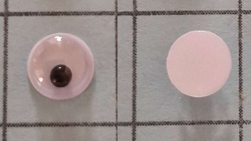 Wobbly eyes - 30mm -  each (small black)
