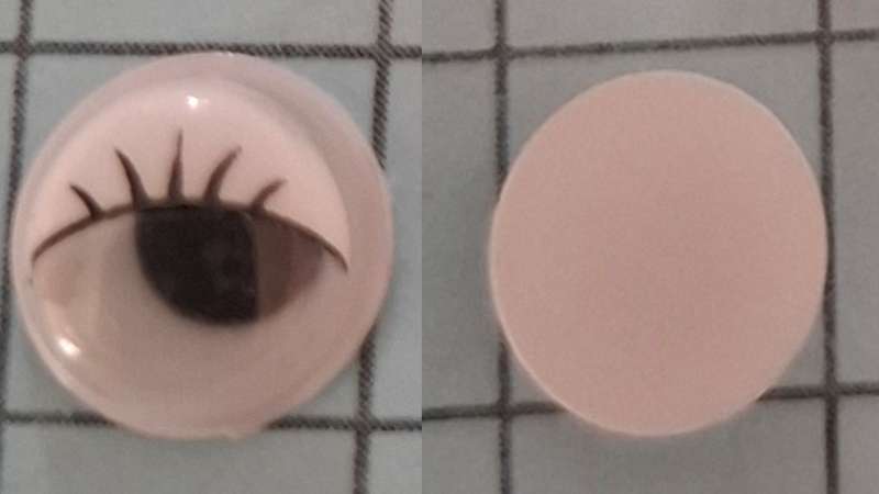 Wobbly eyes - 100mm -  each (lashes)