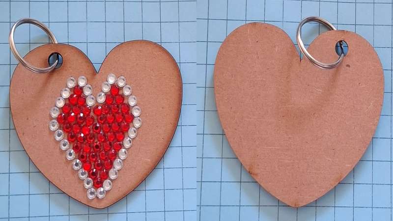 Keyring -  Heart