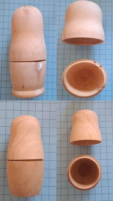 5 Piece Nesting Dolls