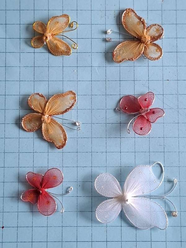 Set of 6 Butterflies