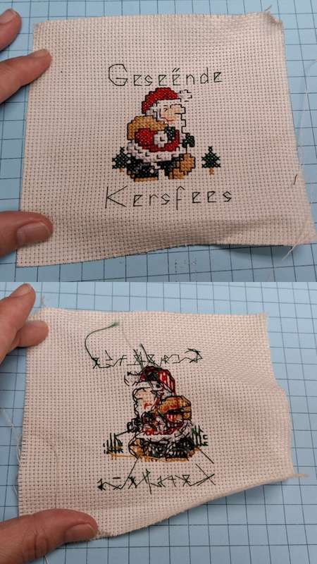 Cross Stitch -  Geseende Kersfees