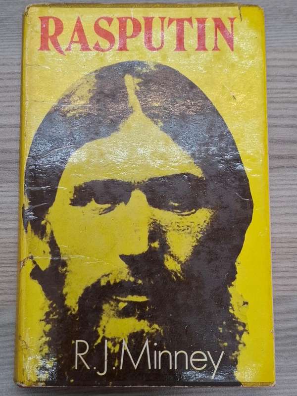 Rasputin - R.J. Minney - Hardcover + dustcover - p.256  -  As per photos
