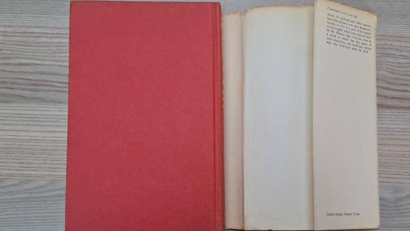 Rasputin - R.J. Minney - Hardcover + dustcover - p.256  -  As per photos
