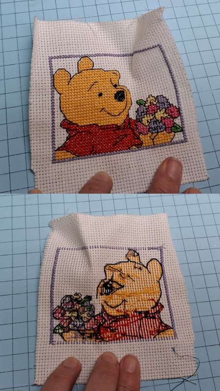 Cross Stitch -  Winnie bear