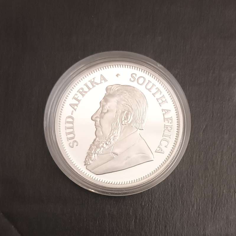 2024 2OZ PROOF SILVER KRUGERRAND COIN [COA] [BOX]