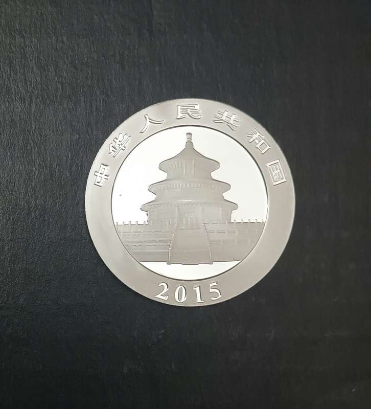 2015 30G .999 SILVER CHINESE PANDA COIN [CAP]