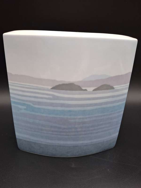 Rosenthal Studio-linie Modern Art Design Seascape Pillow Vase - excellent condition