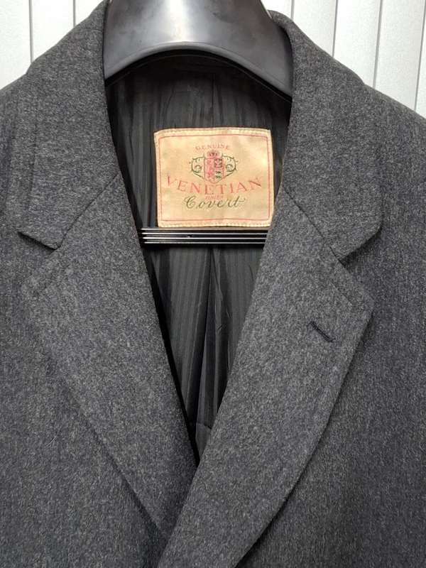 Vintage Venetian Men's Winter Coat - Full Length