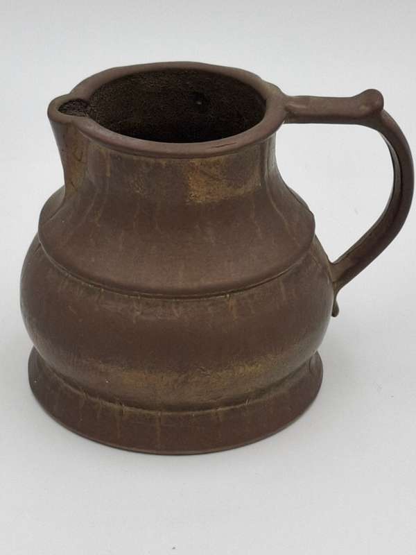 Antique Brass Hand forged Heavy Gauge Jug
