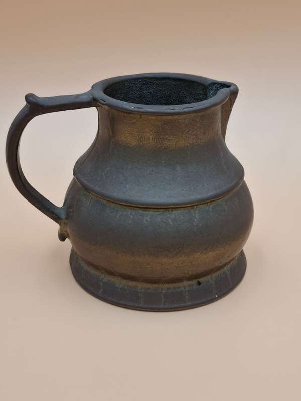 Antique Brass Hand forged Heavy Gauge Jug