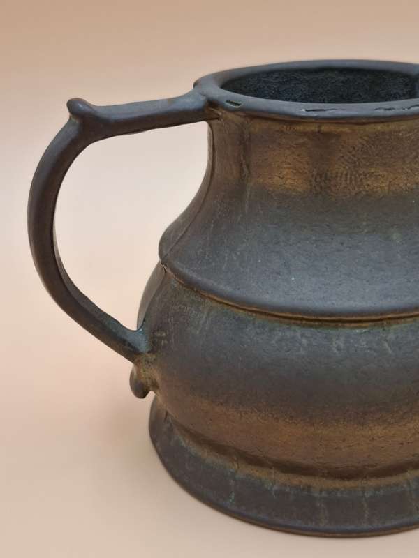 Antique Brass Hand forged Heavy Gauge Jug