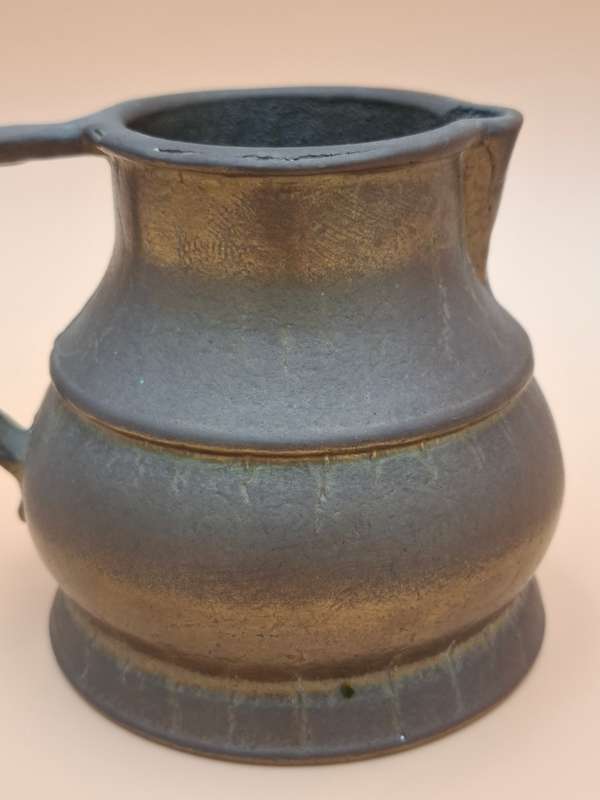Antique Brass Hand forged Heavy Gauge Jug