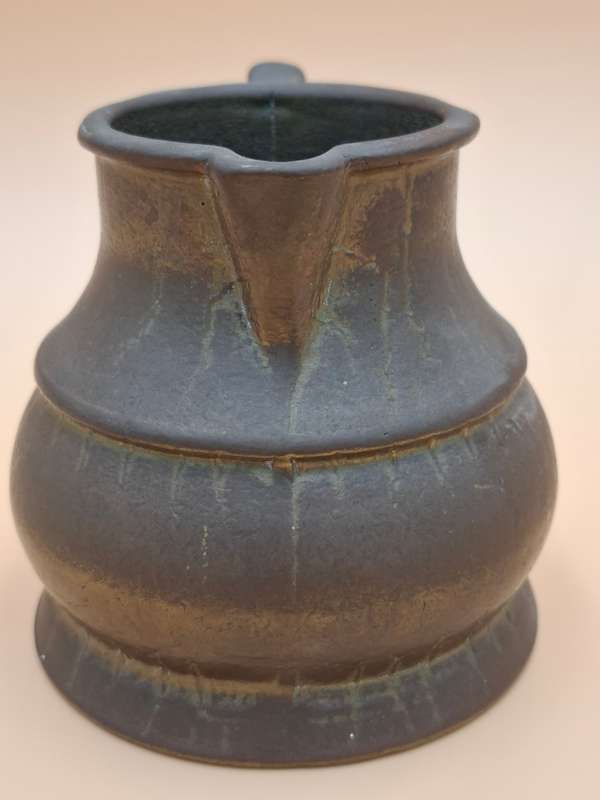 Antique Brass Hand forged Heavy Gauge Jug