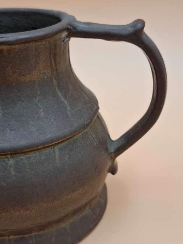 Antique Brass Hand forged Heavy Gauge Jug