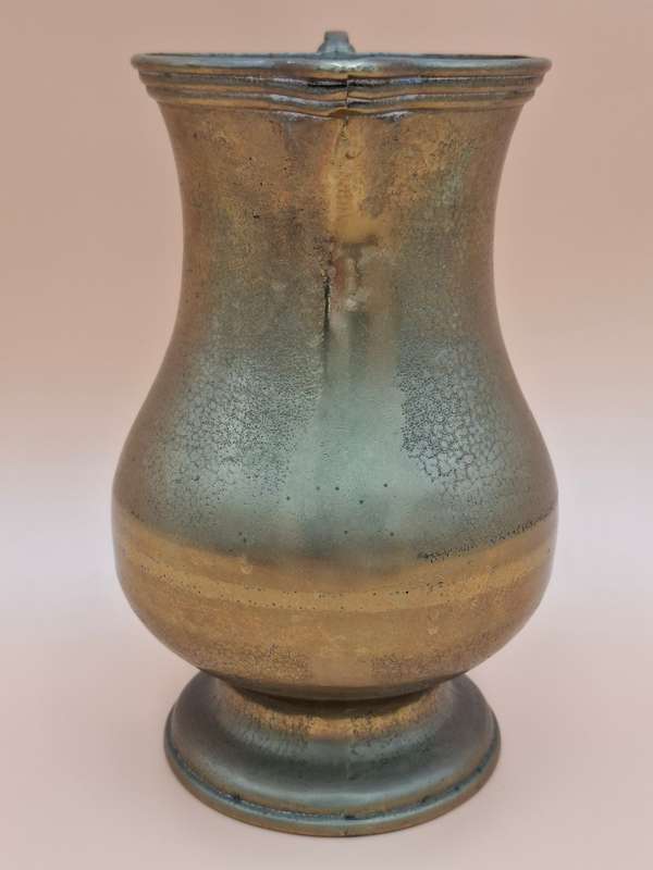 Vintage Belgian Messing Pitcher/Jug - Beautiful patina and versatile as Vase - 19cm High