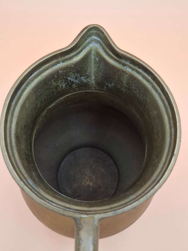 Vintage Belgian Messing Pitcher/Jug - Beautiful patina and versatile as Vase - 19cm High