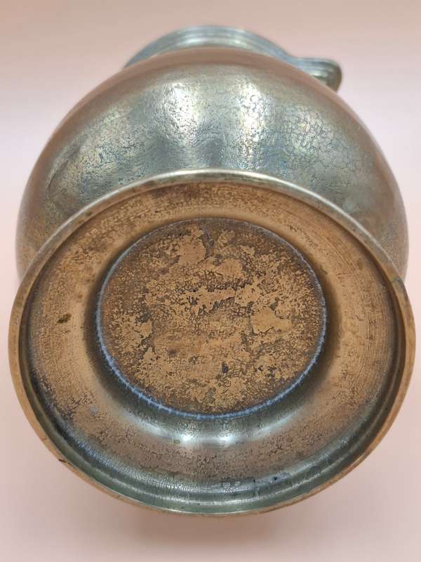 Vintage Belgian Messing Pitcher/Jug - Beautiful patina and versatile as Vase - 19cm High