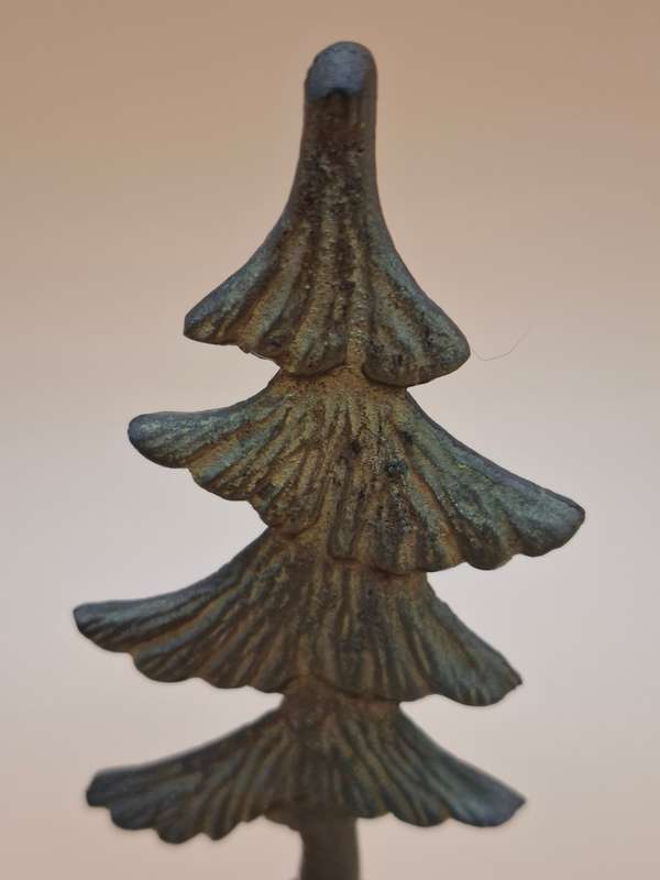 Vintage Brass Christmas Tree Bell