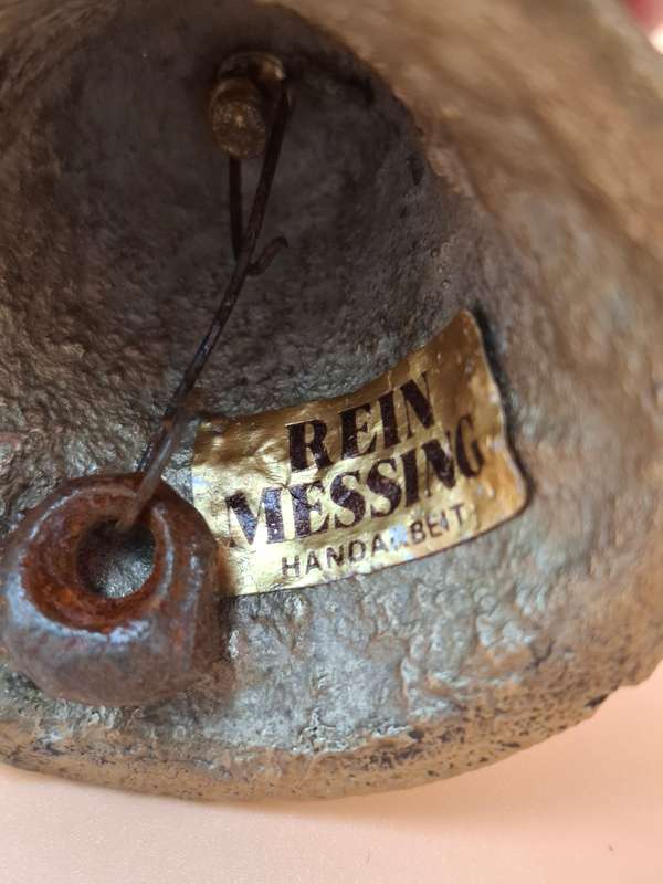 Vintage Brass Christmas Tree Bell