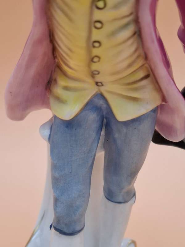 Vintage Goebel Porcelain Figurine - West Germany - Gentleman bowing