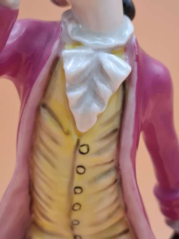 Vintage Goebel Porcelain Figurine - West Germany - Gentleman bowing