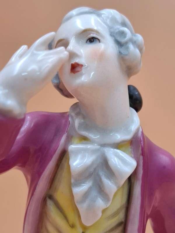Vintage Goebel Porcelain Figurine - West Germany - Gentleman bowing