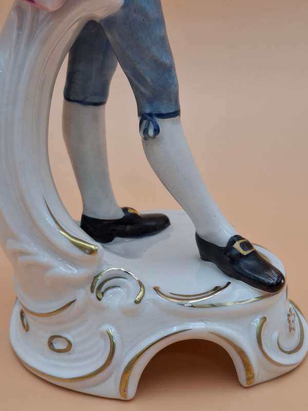 Vintage Goebel Porcelain Figurine - West Germany - Gentleman bowing