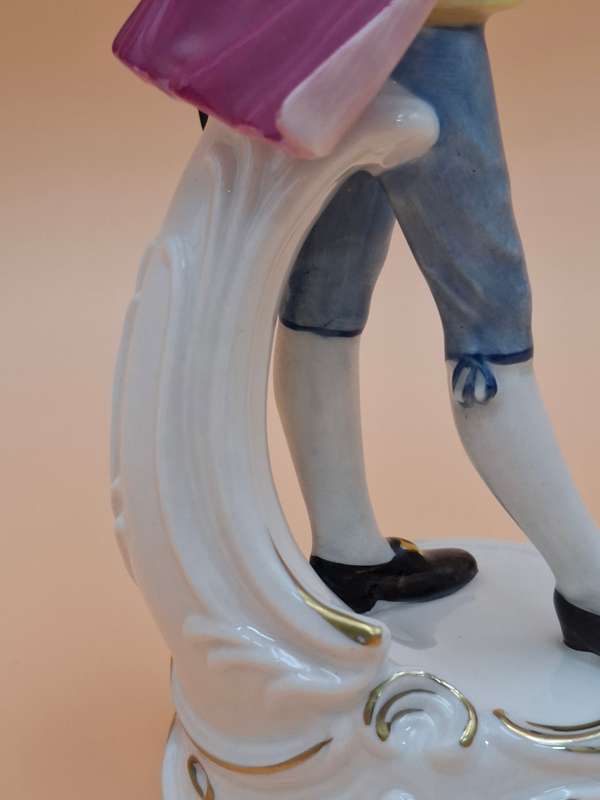Vintage Goebel Porcelain Figurine - West Germany - Gentleman bowing
